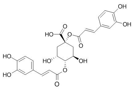 1,4-二咖啡酰奎寧酸 CAS:1182-34-9 中藥對(duì)照品標(biāo)準(zhǔn)品