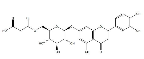 木犀草素-7-O-β-D-（6’’-O-丙二酰）-葡萄糖苷 | CAS.98767-38-5